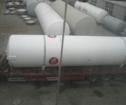 Метр танка 5 горизонтального кислорода 16MnDR криогенный жидкостный кубический