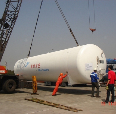 Бак для хранения 8bar 16bar СО2 высокого давления ДОЛГОТЫ LCO2 Lar LIN LOX жидкостный