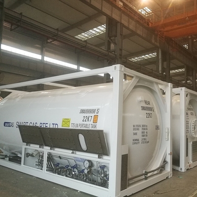 ДОЛГОТА LO2 LN2 20' LAR криогенный контейнер танка T75 бака для хранения SA-240M 304