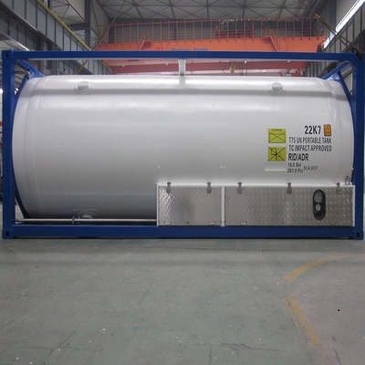 Контейнер танка ISO LR BV CCS SA-612M N t R134A T50 24300 литров